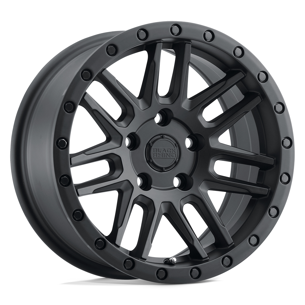 [LLAUBRCHN015001] 15x7.0 5x100/15 BLACK RHINO ARCHES MATTE BLACK