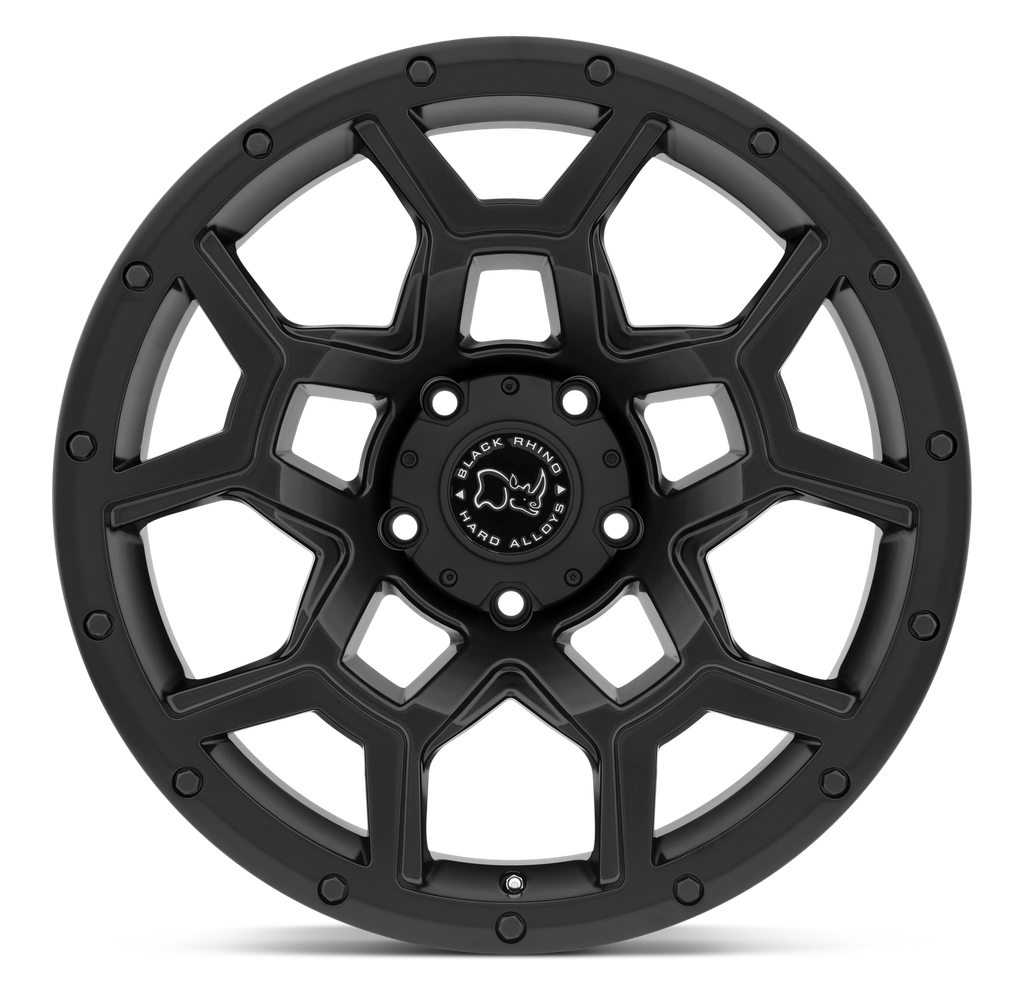 [LLCTBRCHN017030] 17X9.5 6X139.7/-18 BLACK RHINO OVERLAND MATTE BLACK