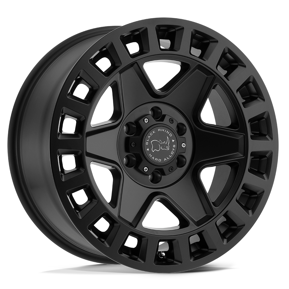 [LLCTBRCHN017037] 17x9.0 6x139.7/-12 BLACK RHINO YORK MATTE BLACK