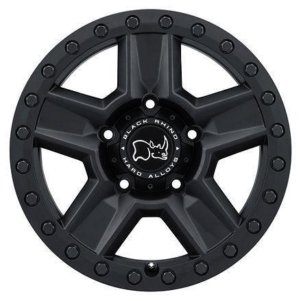 [LLCTBRCHN017039] 17X8.5 6X139.7/-18 BLACK RHINO RAVINE MATTE BLACK