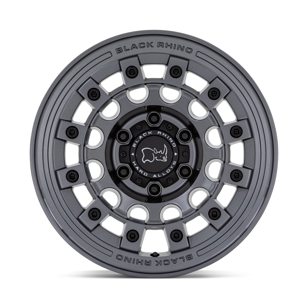 [LLCTBRCHN017089] 17X9.0 6x139.7 /-12 BLACK RHINO FUJI MATTE GUNMETAL