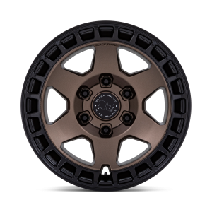 [LLCTBRCHN017099] 17X8.5 6X139.7/-10 BLACK RHINO BAHARI MATTE BRONZE W/BLK B