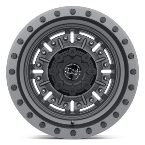 [LLCTBRCHN020023] 20X9.5 6X139.7/12 BLACK RHINO ABRAMS TEXTURED MATTE GUNMETAL