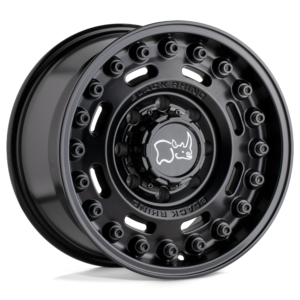 [LLCTBRCHN020025] 20X9.5 5X130/25 BLACK RHINO AXLE MATTE BLACK