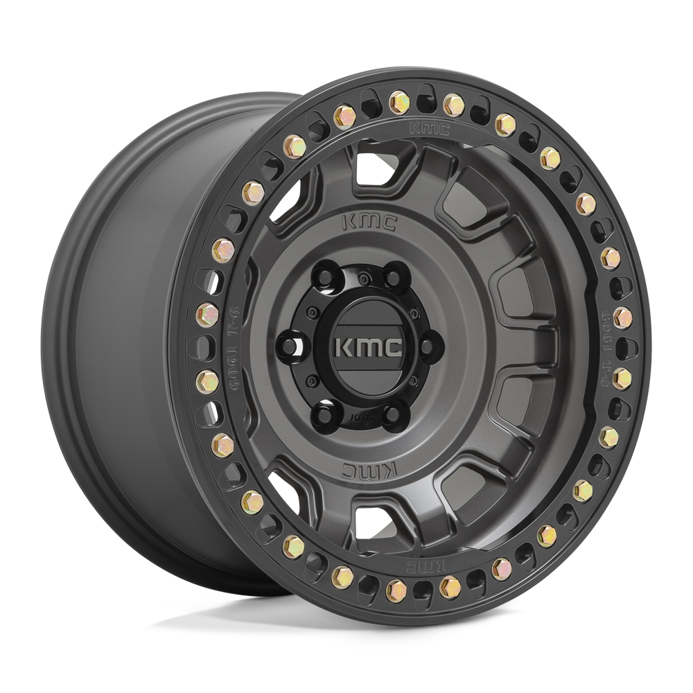 [LLCTKMCHN017003] 17X9.0 5X127/-38 KMC TANK BEADLOCK ANTHRACITE KM236