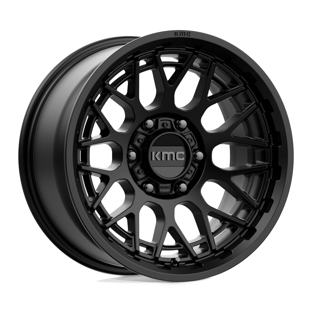 [LLCTKMCHN017020] 17X8.5 6X139.7/00 KMC TECHNIC SATIN BLACK CB106.1