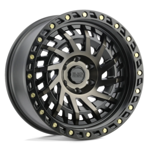 [LLCTBRCHN020091] 20X9.5 6X139.7/-12 BLACK RHINO SHREDDER MATTE BLACK DARK