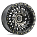 [LLCTBRCHN020091] 20X9.5 6X139.7/-12 BLACK RHINO SHREDDER MATTE BLACK DARK